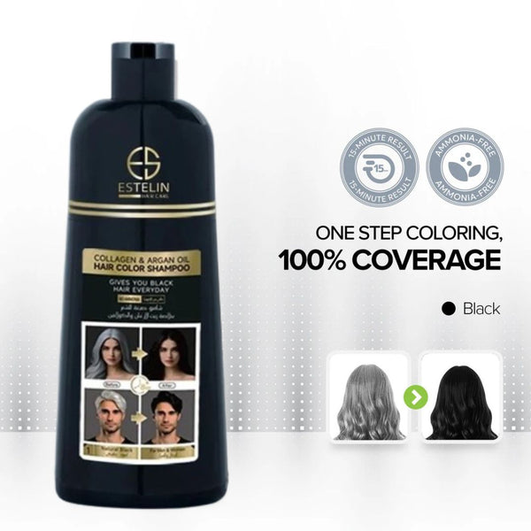 Black Hair Dye Shampoo